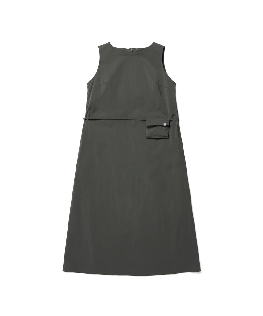 SNOWPEAK APPAREL Root Women'S Sleeveless Dress (S26Mwrop65) Rustic Khaki