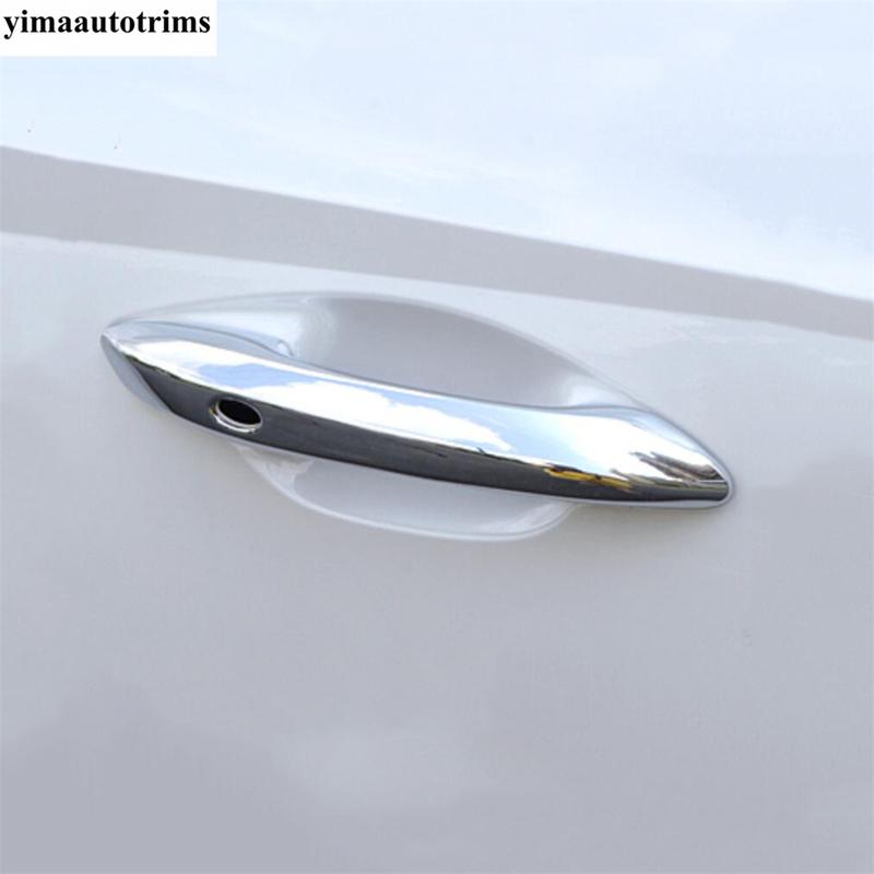 Außentürgriff Dekoration Schutzabdeckung Zierleiste für Hyundai Tucson NX4 - 2026 ABS Chrom / Karbonfaser Zubehör