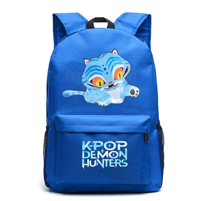 Witch Hunters Peripheral Cartoon Printing Korean Edition School Bag Primary and Secondary School Students Large Capacity Casual Simple Backpack