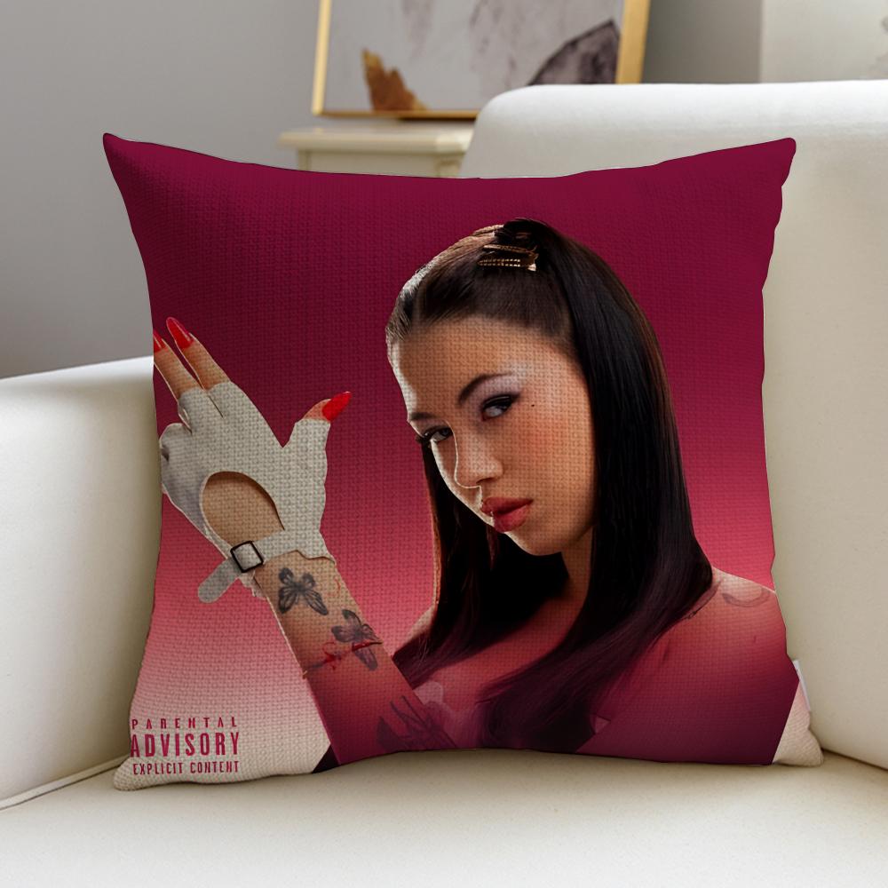 Creative AAnna PepeS Cushion Cover Breathable and skinfriendly linen pillowcase square removable and washable cushion