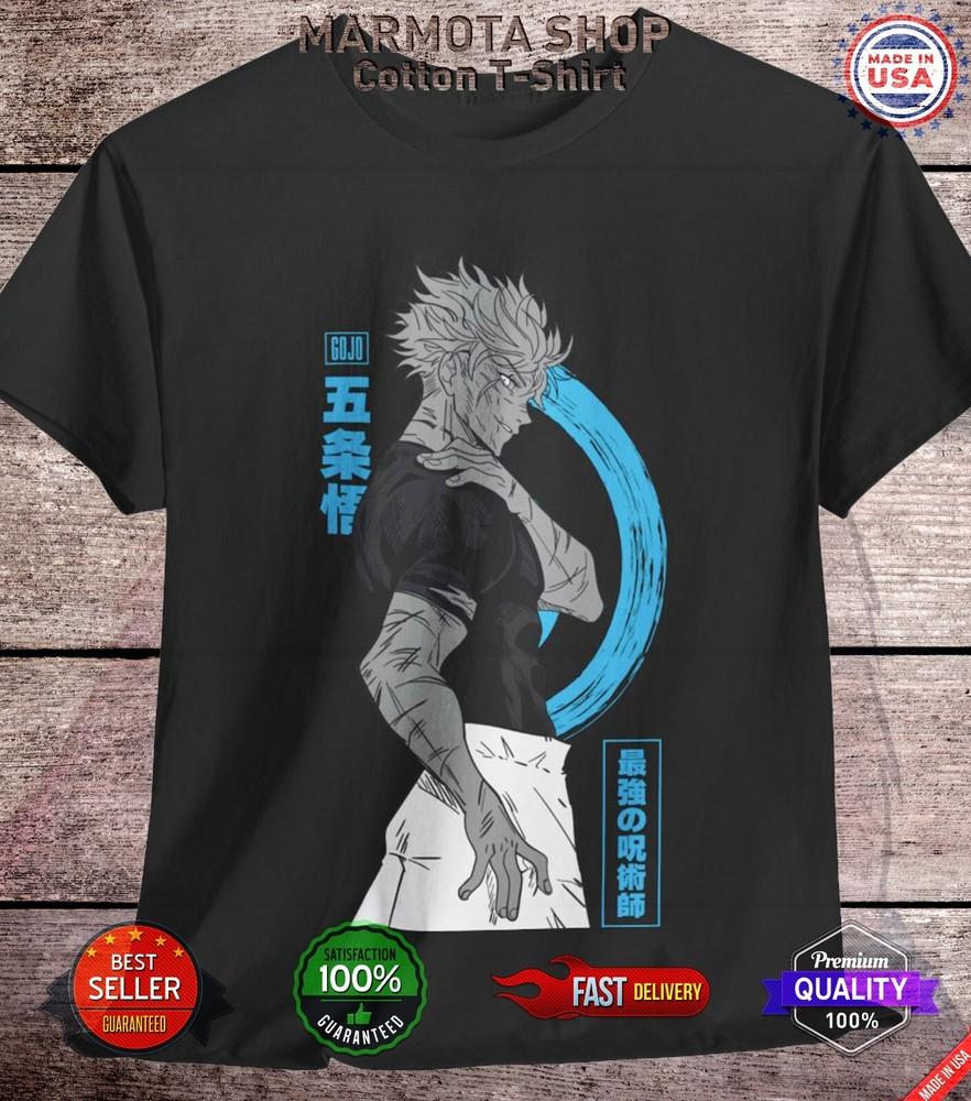 

Gojo Satoru Jujutsu Kaisen T-Shirt Sukuna Anime Japanese Tee Shirt Manga JJK 3XL