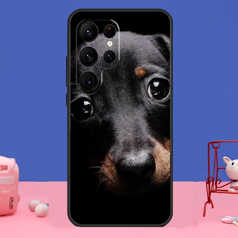 Dachshund Dog Case For Samsung Galaxy S24 Ultra S23 S22 S21 S20 FE Note 20 S8 S9 S10 Note 10 Plus Cover