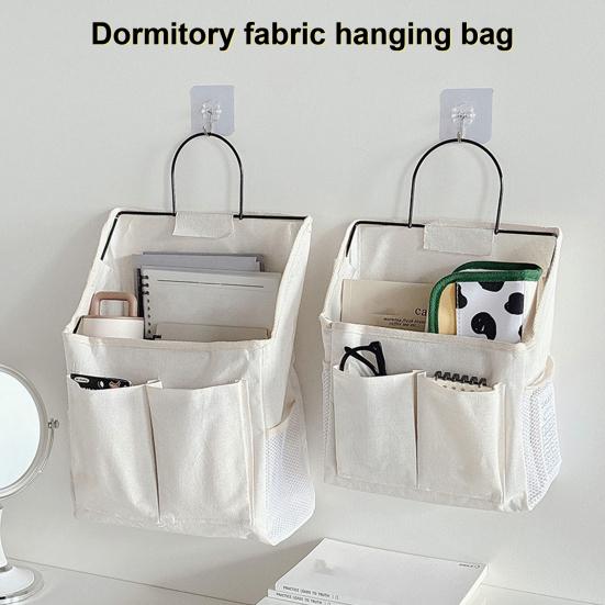 Hängeaufbewahrungstasche Große Kapazität Mehrere Fächer Kleiderschrank Schreibtisch Stofftasche Zeitschriftenbuch Organizer