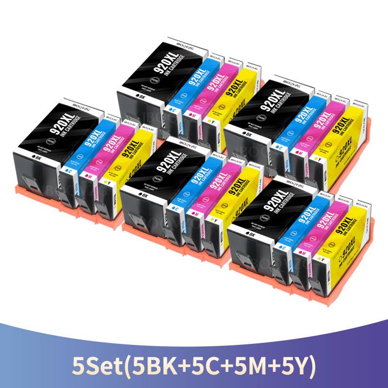 IBOQVZG 920XL Replacement for HP 920 XL Ink Cartridges Compatible With HP Officejet 6500 6500A 6000 7000 7500 7500A Printers