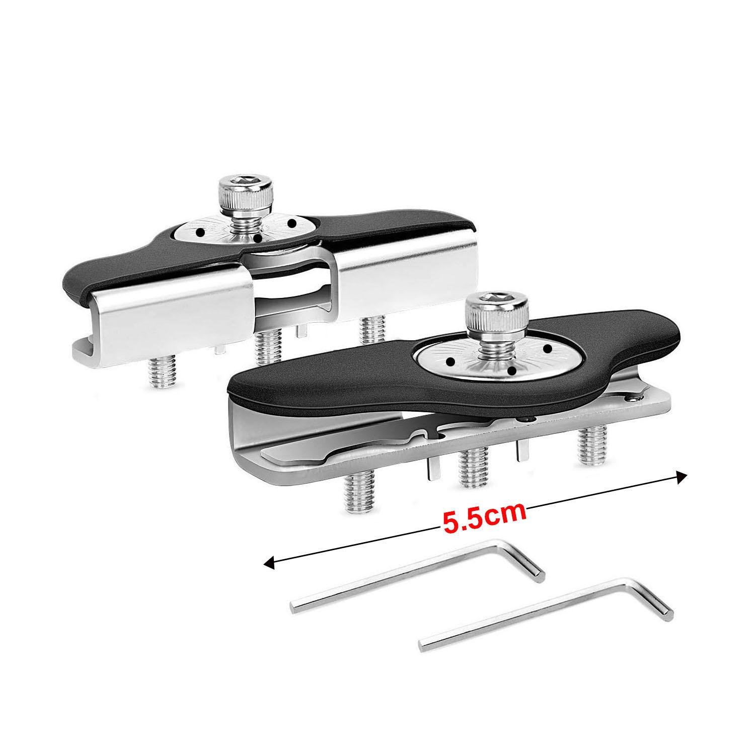 Engine Hood Ditch Light Mounting Bracket Car SUV Pillar Cover Edge Spotlight Lamp Holder Clamp