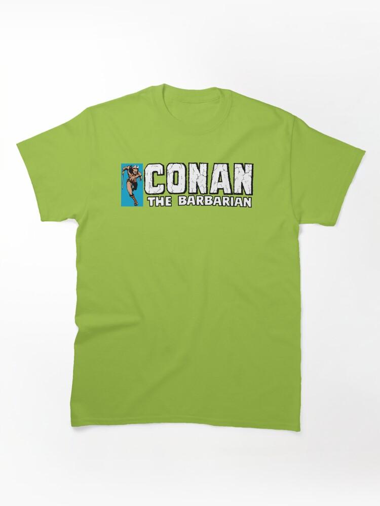 Conan the Barbarian CONAN THE BARBARIAN TITLE ART REPRODUCTION Classic Unisex T-Shirt