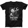 Odd Goblin Strange Creepy Unusual Occult Weird Humorous Gift Black T Shirt 400