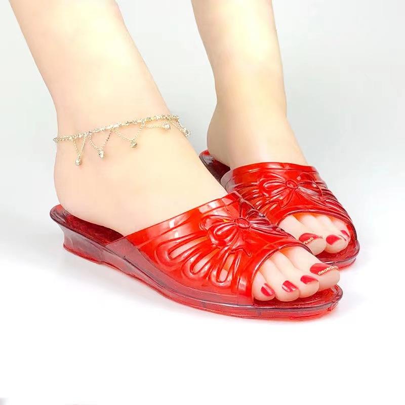 New slippers bathroom home non-slip cool slippers crystal slippers summer