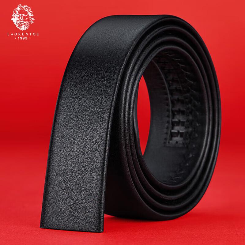 

Мужской ремень Laoren Tou из натуральной кожи с автоматической пряжкой (Нет пряжки) 120cm