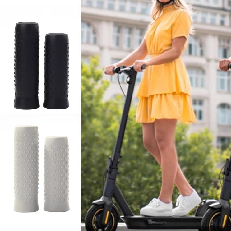 Electric Scooter Handle Grip Handlebar Protector Nonslip Silicone Handlebar Grip Handle Sleeves Cover Easy To Install