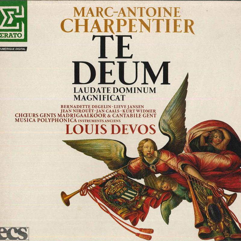 

LP Record MARC ANTOINE CHARPENTIER - Te Deum / Laudate Dominum / Magnifi NUM75100 Erato 1984 France Classical Used