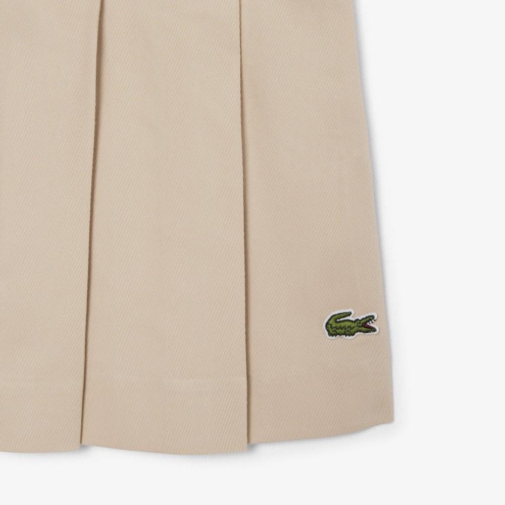 [lacoste] Women's Iconic Pleated Short Skirt JF8001-56GX6F