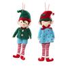 Süßer Elf-Puppe-Anhänger im Ins-Stil Weihnachtsbaum-Anhänger Weihnachtsdekorationszubehör