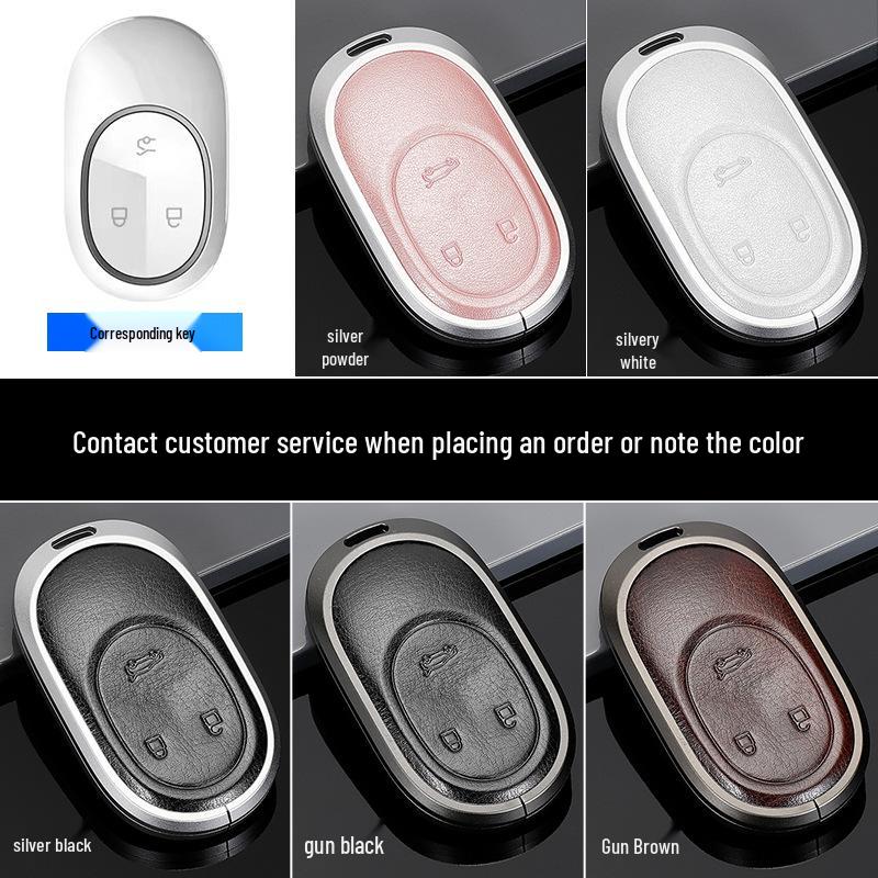 NIO ES6/ET7/ES8/ES7/EC6 Car Key Case - 2022 Model, Protective Shell with Buckle