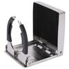 Stainless Steel Folding Drink Holder with Mount Screws Universal Cup Holders for Marine Boat