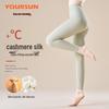 Yiershuang Women's Seamless Thermal Leggings