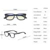 MAXJULI Blue Light Blocking Glasses For Youth Boys Girls Square TR90 Flexible Rubber Frame Eyewear 6607