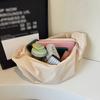 Women's Nylon Dumpling Shoulder Bag, Lightweight Lazy Style Crossbody Purse, Large Capacity Casual Commuter Handbag, Korean Version Relaxed Bag