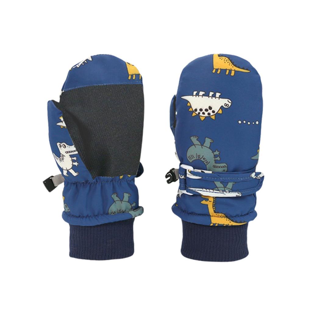Tidyworm Baby Cold Cute Dinosaur Perfect for Playing In the Toddler Boys and Cold Perfect for Outdoor Activities Ages 3 Months To 2 Gloves, Winter,