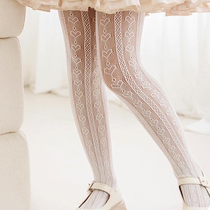 1Pair Pantyhose Elasticity Nylon Soft Mesh Fashion Girl's Hosiery Stocking