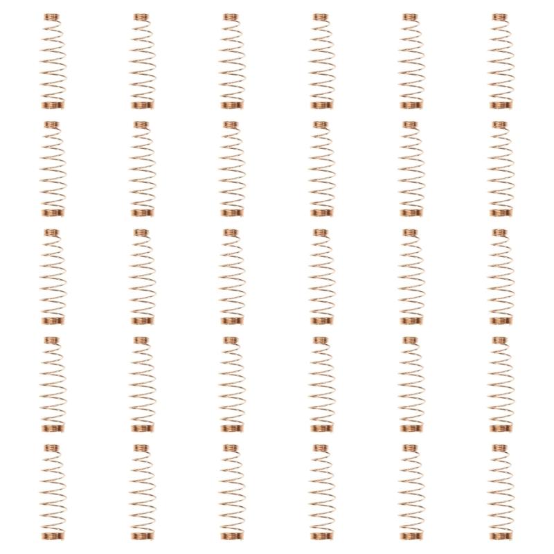 Metal Piano Tuning Spring Set for Repairing Worn Action Mechanisms and Restoring Key Functionality on Upright Pianos