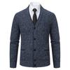 Cozy Up Cotton Cardigan genser for menn