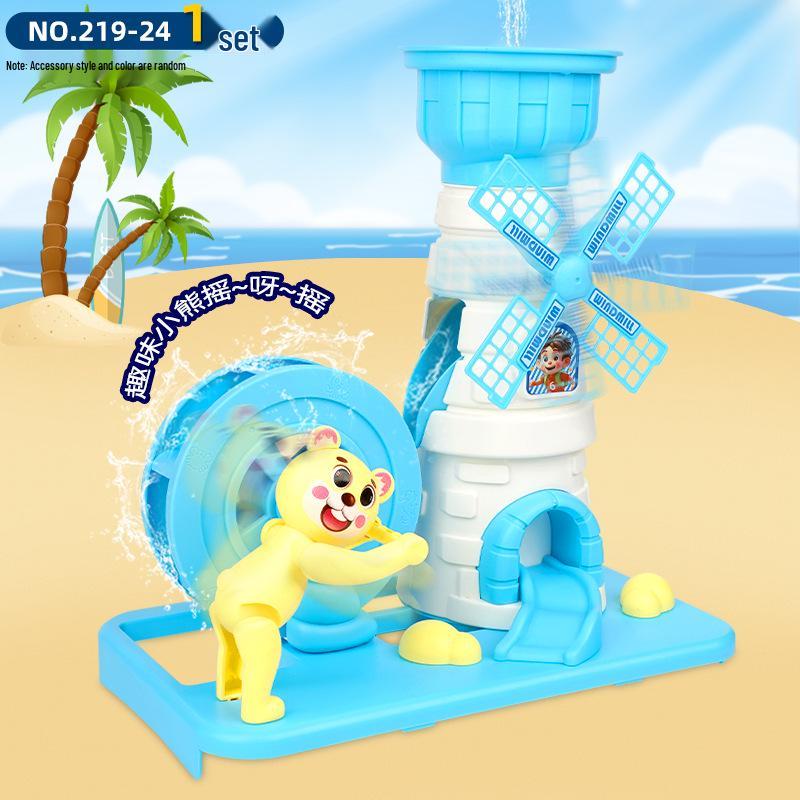 Children's Beach Sand Toy Set with Trolley