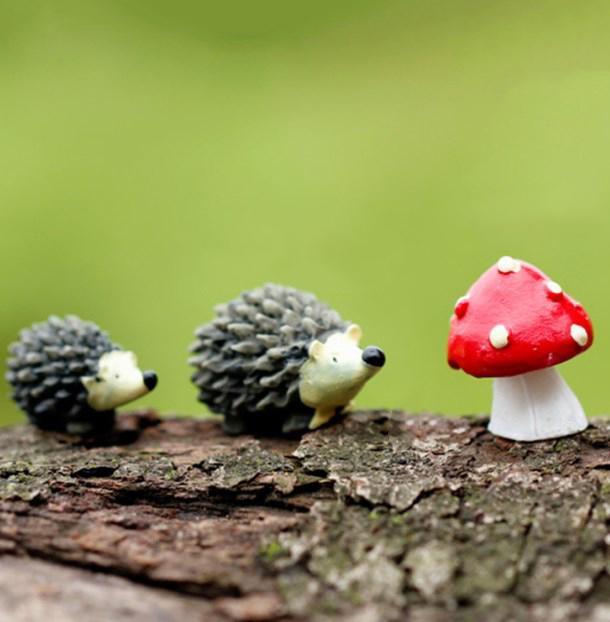 1 Set Home Decoration Mix Chicken Chick Egg Nest Figurine Miniatures Home Decoration Kawaii Garden Accessories Easter Decor