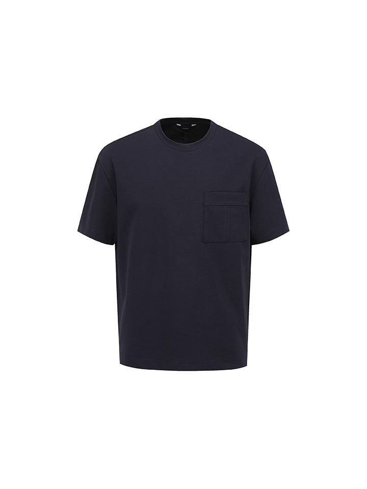 And Z Men'S) Round Pocket Short Sleeve T-Shirt_Blf2Tr1001