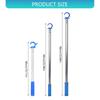 Space Saving Window Hook Rod Tool Easy Assembly Weatherproof Aluminum Designs Safety Lock Enhances Convenience for Home