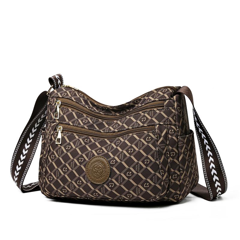 Damen-Umhängetasche mit mehreren Taschen, Muttertasche, große Kapazität, Reise-Umhängetasche