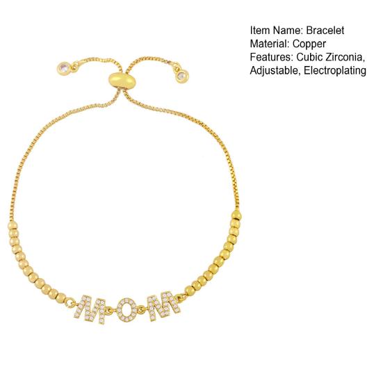 Bracciale Regalo Per Mamma In Acciaio Inossidabile Con Ciondoli Tondi E A Cuore - Idea Regalo Per Festa Della Mamma, Compleanno, Anniversario