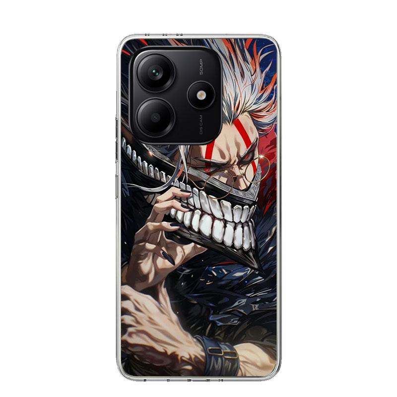 Anime D-Dandadans Okarun Phone Case For Xiaomi Redmi Note 13 14 15 Pro Plus 12S 12 14S 11S 11E 10 10S 11 11T 5G 4G Cover Coque R
