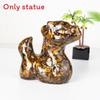 Resin Animal Figurine Home Decor With Natural Crystal For Office And Gift Ideas