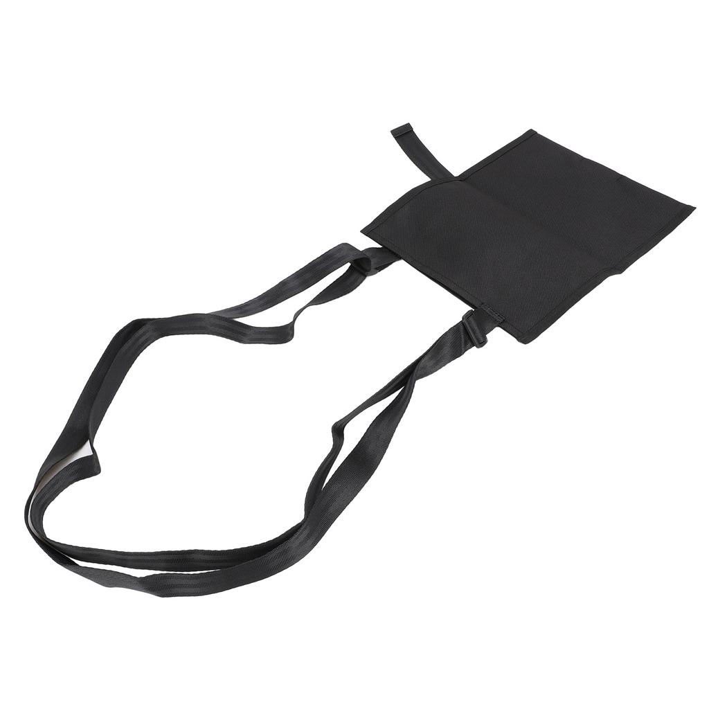 Urine Drainage Bag Holder with Adjustable Strap Quick Release Button Portable Urine Bag Cover Black