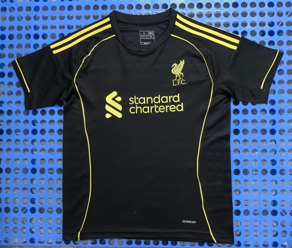 2526 Thai Football Fan Jersey Santos Marseille America Mallorca Short-sleeved Quick-drying T-shirt New La Liga