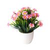 Spring Grass Chrysanthemum Artificial Flower Potted Set Home Simulation Green Plant Decoration Ornaments