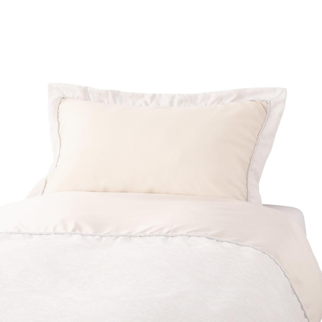 Francfranc Le Bress Ivory Pillowcase, 70x50cm,