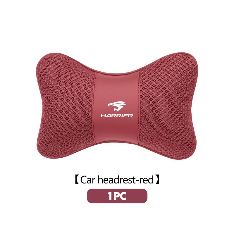AACT1 Car Headrest Lumbar Support Kit Seat Cushion Neck Pillow Interior For Toyota Harrier 30 60 80 XU30 XU60 XU80 2022 2023
