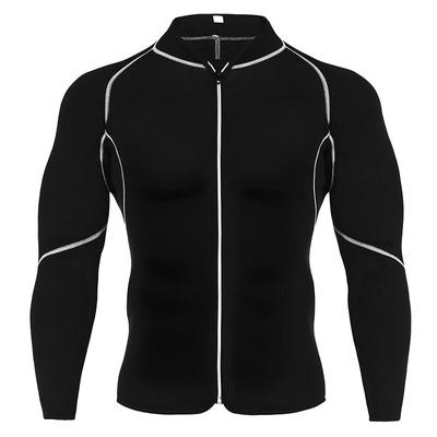 Muži Chudnutie Mikina Tričko na cvičenie Body Shaper Fitness Bunda s dlhým rukávom Topánky do telocvične Tvarované oblečenie