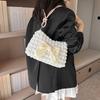 Fashionable Street Style Canvas Tote Bag For Women 2023 Summer New Simple Underarm Handbag