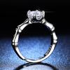 Ring Female Simulation Moissanite One Carat Childhood Sweetheart Ring