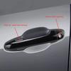 For Toyota Tacoma 2016 -  Gloss Black Side Door Handle Covers Trim x 4pcs