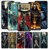 Grim Reaper Skull Phone Case For Oppo A54 A53 A52 A15 A95 A16 A78 A79 A80 A98 4G Find X5 X6 Reno10 12 13 F Pro 5G Cover