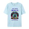 Alien Wolf TShirt Join The Resistance Funny T Shirt Cotton Tops Tees for Male Black Large Graphic Tees