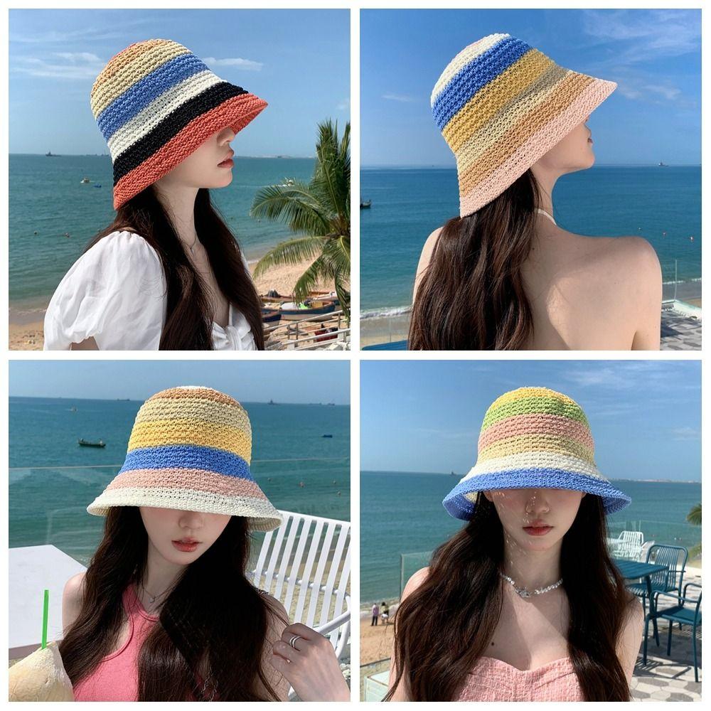 

Adjustable Sunshade Hat Foldable Bucket Cap Portable Sun Cap 1