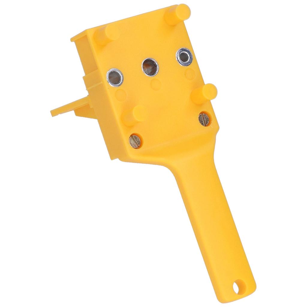 41Pcs Dowel Jig Kit Adjustable MultiFunctional Durable HighAccuracy Drill Jig for Straight Holes for Woodworking(Yellow