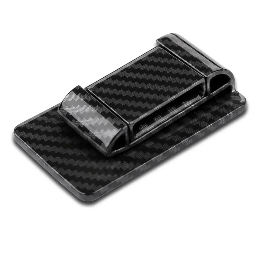 Car Seat Belt Limiter Buckle Stopper Self-adhesive Fixed Clip Buckle Safety Belt Adjusting Clip SeatBelt Accessories New