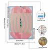 Diamond painting kit. full diamond round mosaic jellyfish handmade. home decoration gift