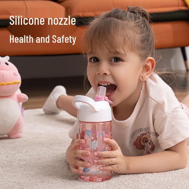 JEKO&JEKO 400mL Heat-Resistant Glass Straw Cup